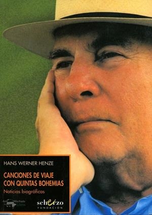 CANCIONES DE VIAJE CON QUINTAS BOHEMIAS | 9788477744399 | WERNER HENZE, HANS | Llibreria La Gralla | Librería online de Granollers