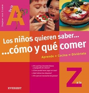 NIÑOS QUIEREN SABER COMO Y QUE COMER | 9788424188030 | VON CRAMM, DAGMAR | Llibreria La Gralla | Librería online de Granollers