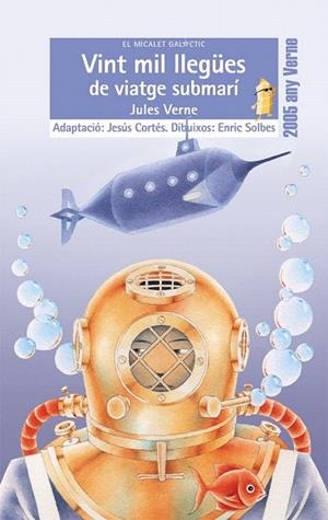 VINT MIL LLEGUES DE VIATGE SUBMARI (MICALET BLAVA 111) | 9788476606858 | VERNE, JULES | Llibreria La Gralla | Librería online de Granollers