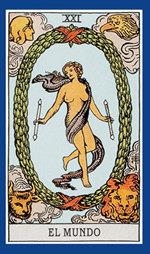 TAROT RIDER WAITE (EL MAGO - AZUL) | 9788488066886 | WAITE, A.E. / SMITH, P.C. | Llibreria La Gralla | Librería online de Granollers
