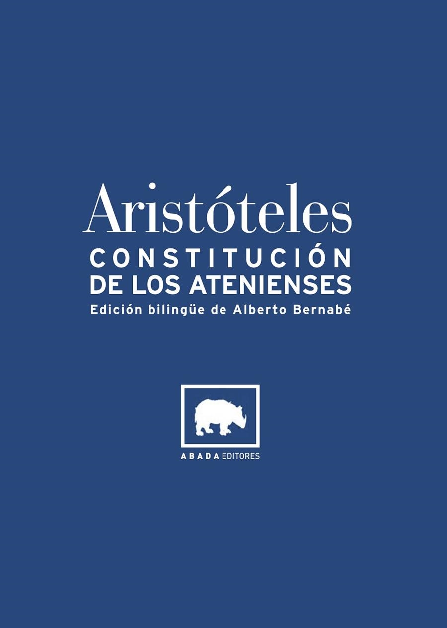CONSTITUCION DE LOS ATENIENSES (BILINGUE) | 9788496258273 | ARISTOTELES | Llibreria La Gralla | Llibreria online de Granollers