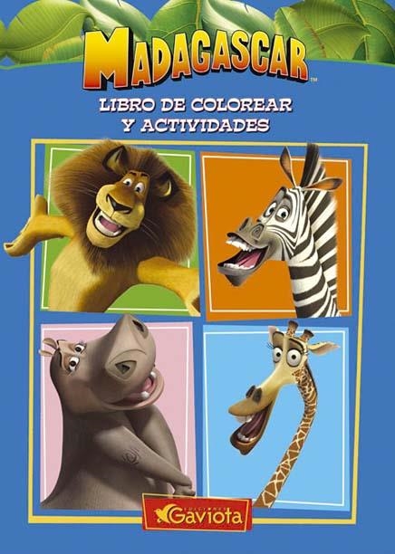 MADAGASCAR. LIBRO DE COLOREAR Y ACTIVIDADES | 9788439207368 | DREAMWORKS ANIMATION SKG. | Llibreria La Gralla | Librería online de Granollers