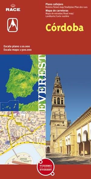CORDOBA. PLANO CALLEJERO/MAPA DE CARRETERAS 1:10.000/1:300.0 | 9788424100773 | CARTOGRAFÍA EVEREST | Llibreria La Gralla | Llibreria online de Granollers