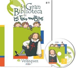 GRAN BIBLIOTECA DE LAS TRES MELLIZAS, LA. VELAZQUEZ (+DVD) | 9788495731197 | CAPDEVILA, ROSER/Y OTROS | Llibreria La Gralla | Llibreria online de Granollers