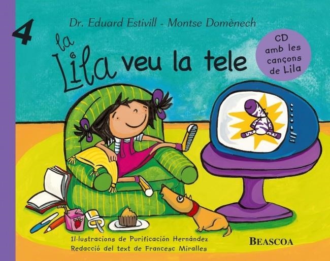 LILA VEU LA TELE, LA (LILA 4) | 9788448822057 | ESTIVILL, EDUARD / DOMENECH, MONTSE | Llibreria La Gralla | Librería online de Granollers