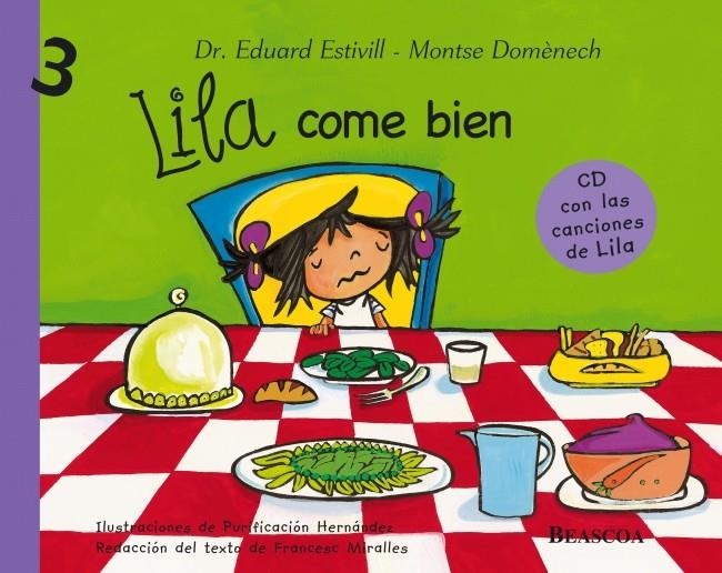 LILA COME BIEN (LILA 3) | 9788448822774 | ESTIVILL, EDUARD / DOMENECH, MONTSE | Llibreria La Gralla | Librería online de Granollers