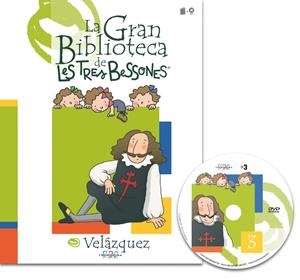 GRAN BIBLIOTECA DE LES TRES BESSONES, LA. VELAZQUEZ (+DVD) | 9788495731166 | CAPDEVILA, ROSER/Y OTROS | Llibreria La Gralla | Llibreria online de Granollers