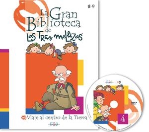 GRAN BIBLIOTECA DE LAS TRES MELLIZAS, LA. VIAJE AL CENTRO DE | 9788495731203 | CAPDEVILA, ROSER/Y OTROS | Llibreria La Gralla | Llibreria online de Granollers