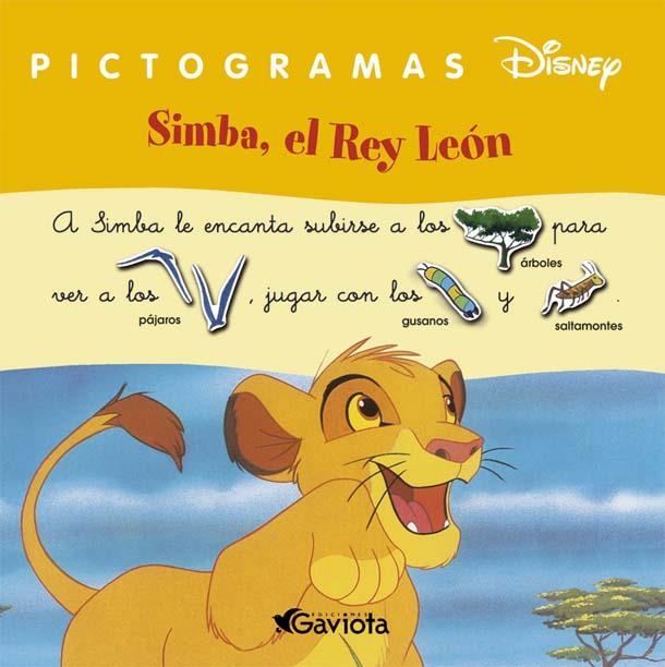 SIMBA EL REY LEON (PICTOGRAMAS DISNEY) | 9788439215561 | WALT DISNEY COMPANY | Llibreria La Gralla | Librería online de Granollers