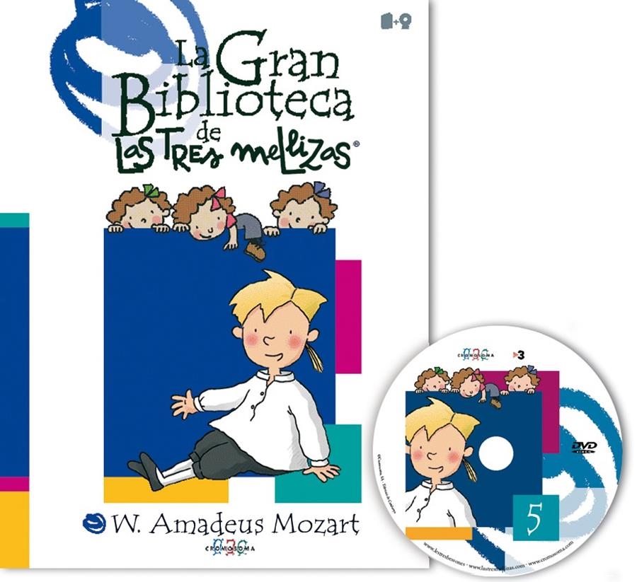 W. AMADEUS MOZART (LA GRAN BIBLIOTECA DE LAS TRES MELLIZAS) | 9788495731340 | CAPDEVILA, ROSER/Y OTROS | Llibreria La Gralla | Librería online de Granollers