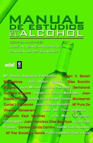 MANUAL DE ESTUDIOS SOBRE ALCOHOL | 9788441410282 | GARCIA Y LOPEZ | Llibreria La Gralla | Librería online de Granollers