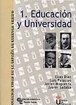EDUCACION Y UNIVERSIDAD | 9788480047043 | DIAZ GARCIA, ELIAS | Llibreria La Gralla | Librería online de Granollers