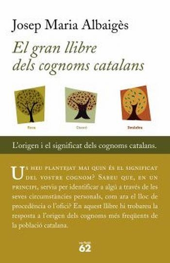 GRAN LLIBRE DELS COGNOMS CATALANS, EL | 9788429756661 | ALBAIGES, JOSEP MARIA | Llibreria La Gralla | Librería online de Granollers