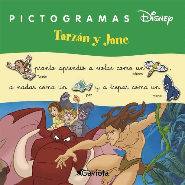 TARZAN Y JANE (PICTOGRAMAS DISNEY) | 9788439215578 | WALT DISNEY COMPANY | Llibreria La Gralla | Librería online de Granollers
