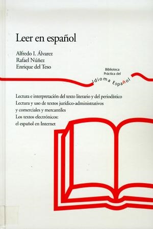 LEER EN ESPAÑOL | 9788484591917 | ALVAREZ, ALFREDO I./NUÑEZ, RAFAEL/TESO, ENRIQUE DE | Llibreria La Gralla | Librería online de Granollers