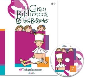 TUTANKAMON. (LA GRAN BIBLIOTECA DE LES TRES BESSONES) +DVD | 9788495731333 | A.A.V.V. | Llibreria La Gralla | Llibreria online de Granollers