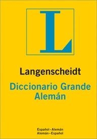 DICCIONARIO GRANDE ALEMAN LANGENSCHEIDT | 9783468978111 | VARIOS AUTORES | Llibreria La Gralla | Librería online de Granollers