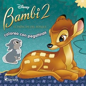 BAMBI 2. COLOREO CON PEGATINAS | 9788439203414 | DISNEY | Llibreria La Gralla | Librería online de Granollers