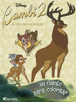 BAMBI 2. UN CUENTO PARA COLOREAR | 9788439203872 | DISNEY | Llibreria La Gralla | Librería online de Granollers