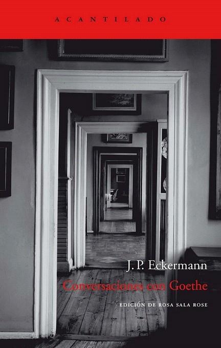 CONVERSACIONES CON GOETHE | 9788496489295 | ECKERMANN, JOHANN PETER | Llibreria La Gralla | Llibreria online de Granollers