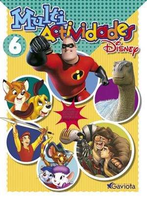 MULTI ACTIVIDADES DISNEY 6 | 9788439202912 | WALT DISNEY COMPANY | Llibreria La Gralla | Librería online de Granollers