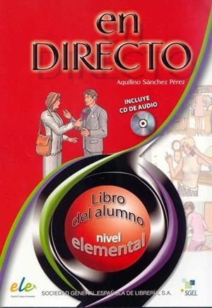 EN DIRECTO 1 LIBRO DEL ALUMNO | 9788497781732 | SÁNCHEZ PÉREZ, AQUILINO | Llibreria La Gralla | Llibreria online de Granollers