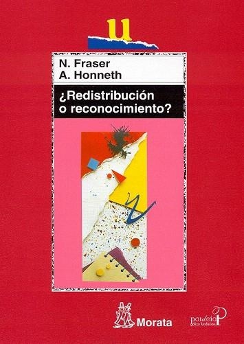 REDISTRIBUCION O RECONOCIMIENTO? | 9788471125019 | FRASER, NANCY / HONNETH, AXEL | Llibreria La Gralla | Llibreria online de Granollers