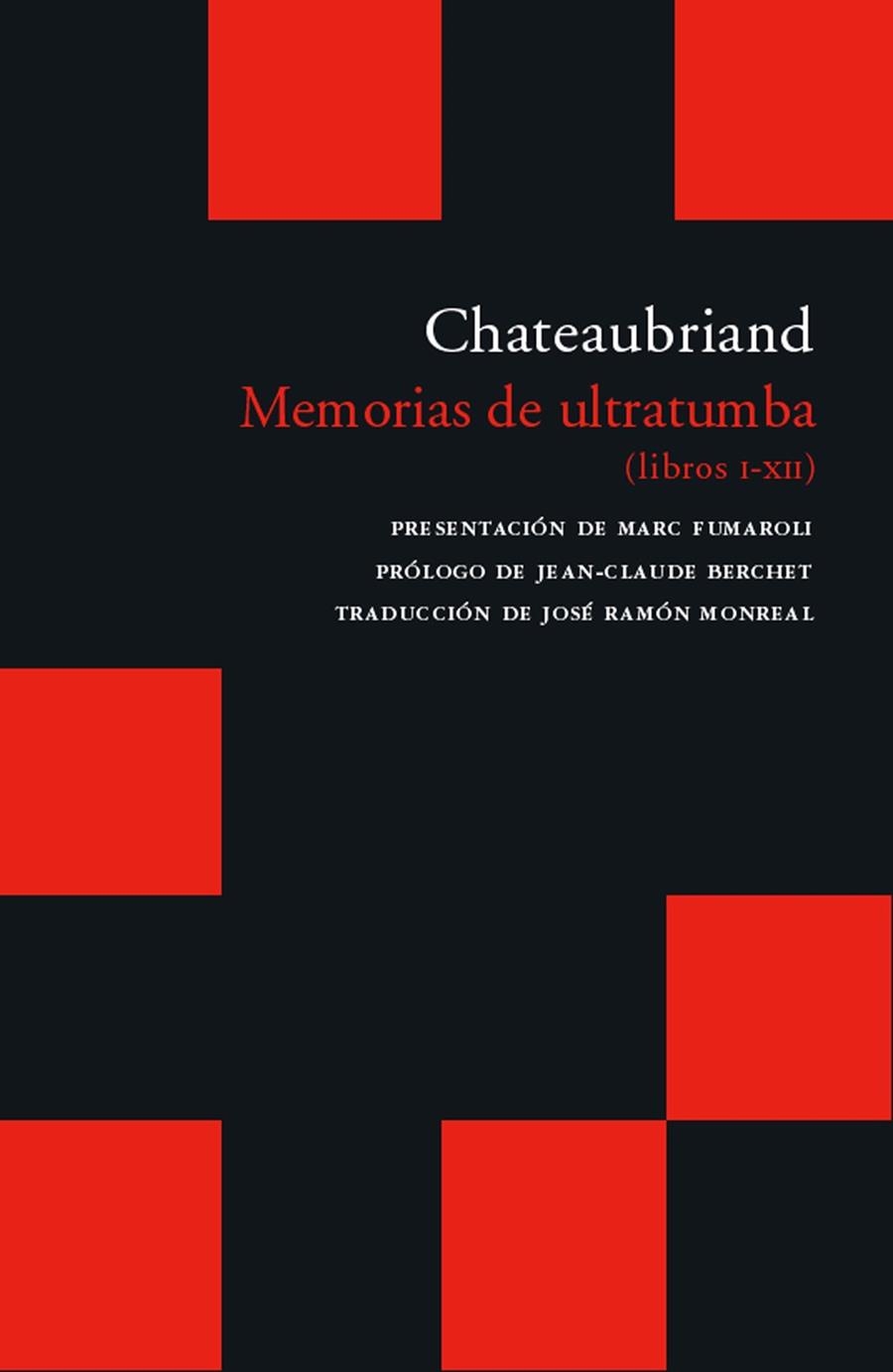 MEMORIAS DE ULTRATUMBA (ESTOIG 4 VOLS) | 9788496489325 | CHATEAUBRIAND, FRANÇOIS DE | Llibreria La Gralla | Librería online de Granollers