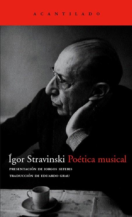 POETICA MUSICAL | 9788496489370 | STRAVINSKI, IGOR | Llibreria La Gralla | Llibreria online de Granollers