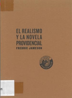 REALISMO Y NOVELA PROVIDENCIAL | 9788486418588 | JAMESON, FREDRIC | Llibreria La Gralla | Librería online de Granollers