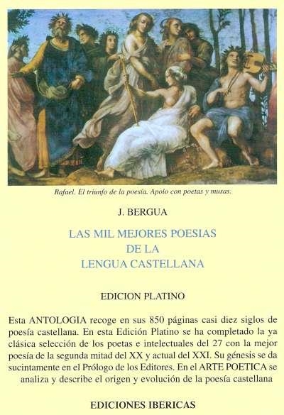 MIL MEJORES POESIAS DE LA LENGUA CASTELLANA (RUSTEGA) | 9788470831287 | BERGUA, J. | Llibreria La Gralla | Librería online de Granollers