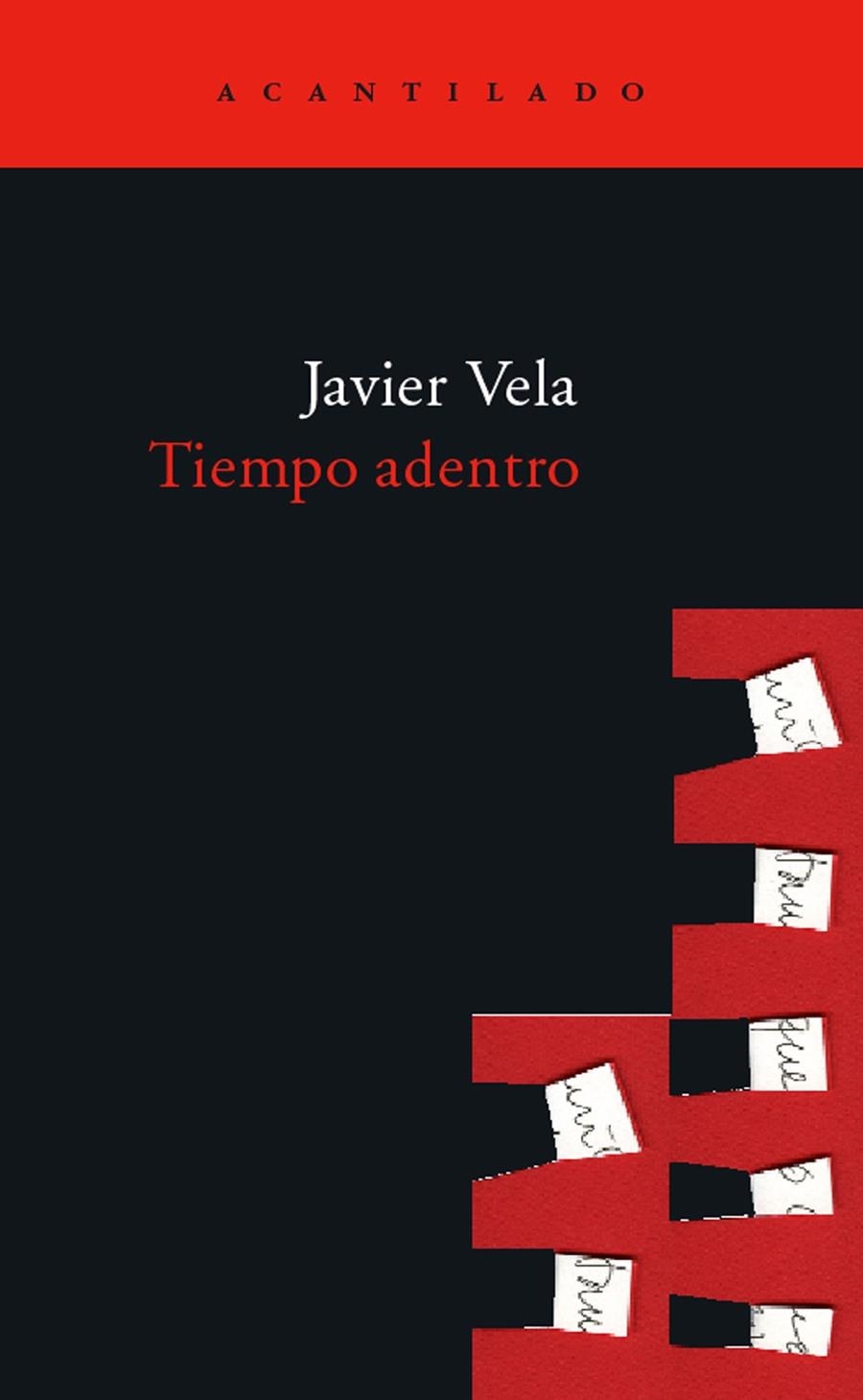 TIEMPO ADENTRO | 9788496489455 | VELA, JAVIER | Llibreria La Gralla | Librería online de Granollers