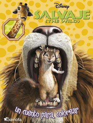 SALVAJE THE WILD. UN CUENTO PARA COLOREAR | 9788439203889 | WALT DISNEY COMPANY | Llibreria La Gralla | Librería online de Granollers