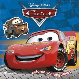 CARS COLOREO CON PEGATINAS | 9788439203391 | DISNEY | Llibreria La Gralla | Librería online de Granollers