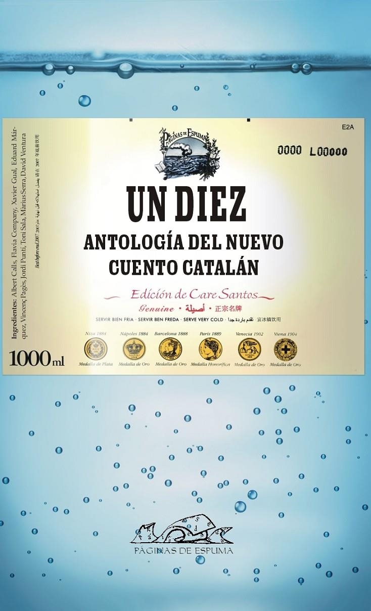 DIEZ, UN. ANTOLOGIA DEL NUEVO CUENTO CATALAN | 9788495642714 | A.A.V.V. | Llibreria La Gralla | Llibreria online de Granollers