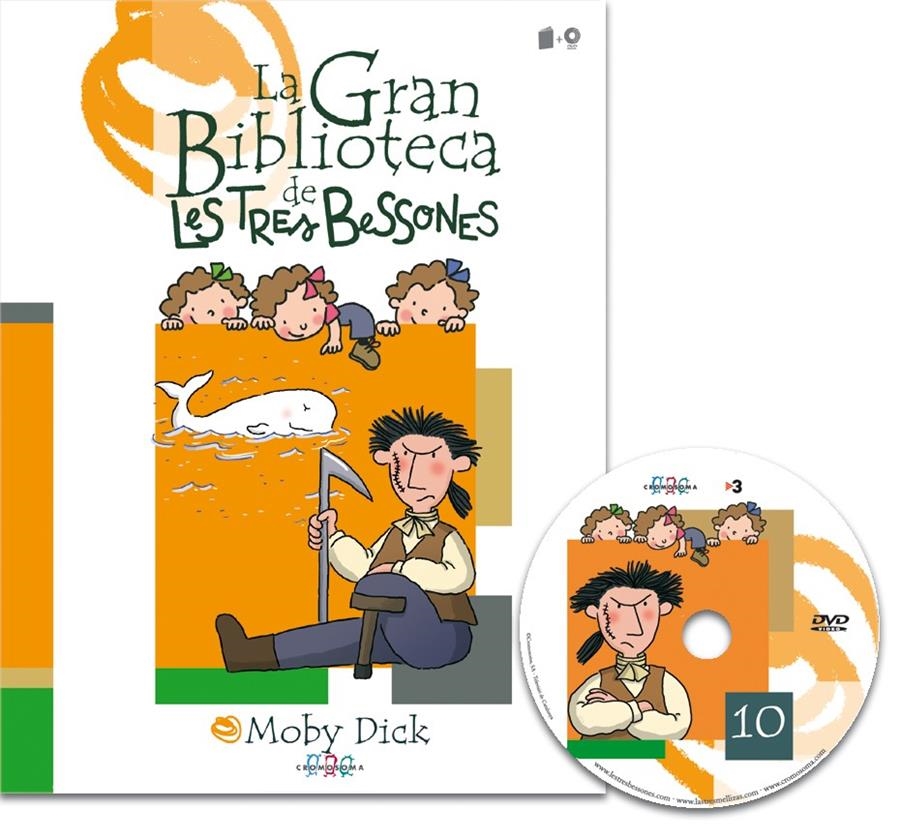 MOBY DICK (GRAN BIBLIOTECA DE LES TRES BESSONES) +DVD | 9788495731739 | A.A.V.V. | Llibreria La Gralla | Llibreria online de Granollers