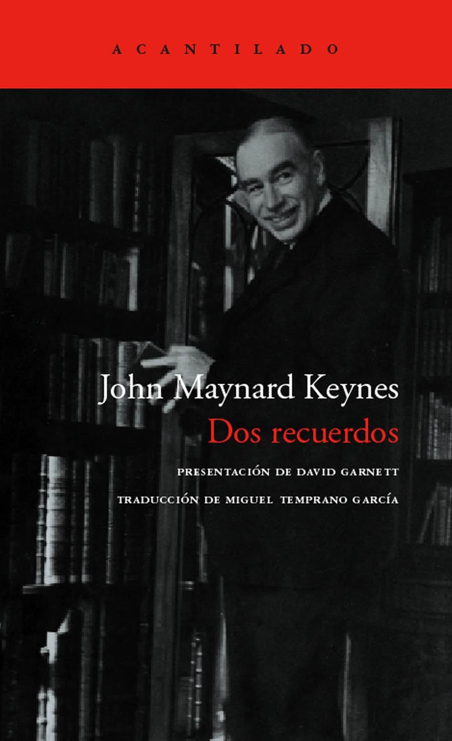 DOS RECUERDOS | 9788496489578 | KEYNES, JOHN MAYNARD | Llibreria La Gralla | Librería online de Granollers