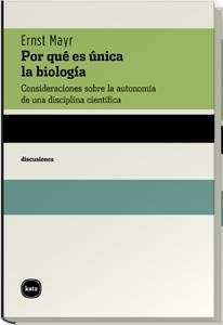 PORQUE ES UNICA LA BIOLOGIA (DISCUSIONES,2002) | 9788460983569 | MAYR, ERNST | Llibreria La Gralla | Llibreria online de Granollers