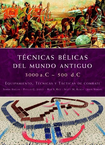 TECNICAS BELICAS DEL MUNDO ANTIGUO. 3000 AC - 500 DC | 9788466213714 | ANGLIM, SIMON | Llibreria La Gralla | Librería online de Granollers