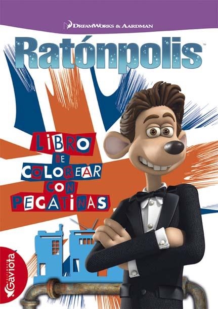 RATONPOLIS. COLOREAR CON PEGATINAS | 9788439210207 | DREAMWORKS ANIMATION SKG. | Llibreria La Gralla | Librería online de Granollers