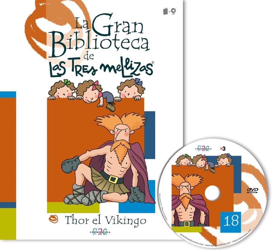 GRAN BIBLIOTECA DE LAS TRES MELLIZAS. THOR EL VIKINGO +DVD | 9788495727114 | CAPDEVILA, ROSER/Y OTROS | Llibreria La Gralla | Librería online de Granollers