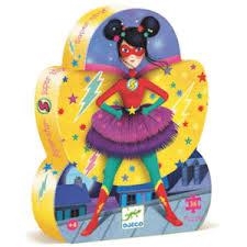 PUZZLE DJECO HEROINA SUPER STAR 36 PCS | 3070900072268 | TOPDJ07226 | Llibreria La Gralla | Llibreria online de Granollers