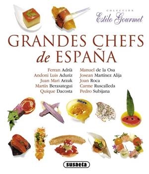 GRANDES CHEFS DE ESPAÑA | 9788467718218 | Llibreria La Gralla | Llibreria online de Granollers