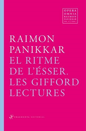 RITME DE L'ÉSSER, EL | 9788492416622 | PANIKKAR, RAIMON | Llibreria La Gralla | Librería online de Granollers
