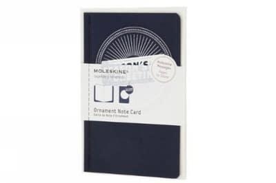 POSTAL NAVIDAD MOLESKINE SELLO DE TEMPORADA AZUL | 9788866134886 | Llibreria La Gralla | Librería online de Granollers