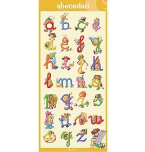 ABECEDARI (2 PÒSTERS) | 9788484127390 | CULLA PERARNAU, RITA | Llibreria La Gralla | Librería online de Granollers