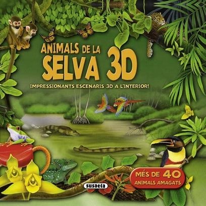 ANIMALS DE LA SELVA 3D | 9788467720518 | Llibreria La Gralla | Librería online de Granollers
