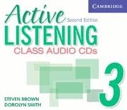 ACTIVE LISTENING LEVEL 3 CLASS AUDIO CDS (3) | 9780521678230 | Llibreria La Gralla | Librería online de Granollers