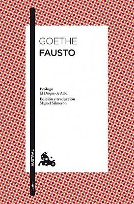 FAUSTO (AUSTRAL) | 9788467037562 | GOETHE | Llibreria La Gralla | Llibreria online de Granollers