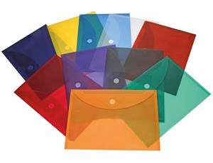 CARPETA PLASTIC A4 TARONJA TRANSPARENT VELCRO | 8423473359888 | LID35988 | Llibreria La Gralla | Llibreria online de Granollers